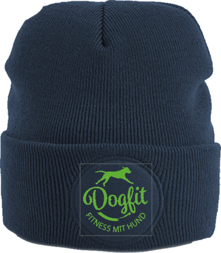 Dogfit Mütze navy blau single Logo